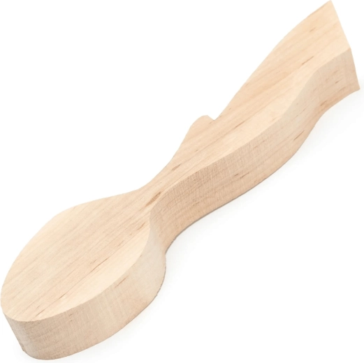 BeaverCraft polotovar na vyřezávání lžic – tvar listu z olše