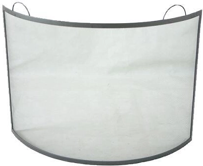 Krbová zástěna 66 × 66 cm ocel černá