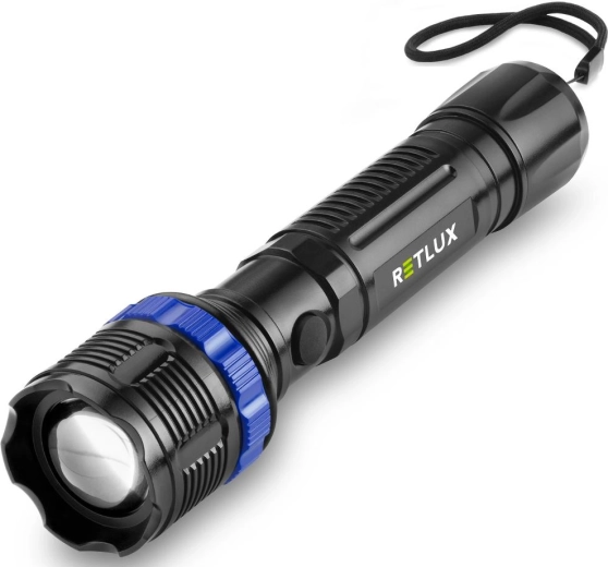 Retlux LED svítilna s funkcí zoom
