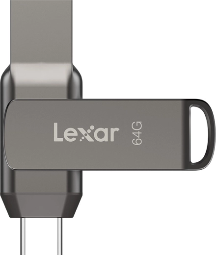 Flash disk Lexar JumpDrive D400 Dual USB‑C a USB‑A 64 GB (USB 3.1)