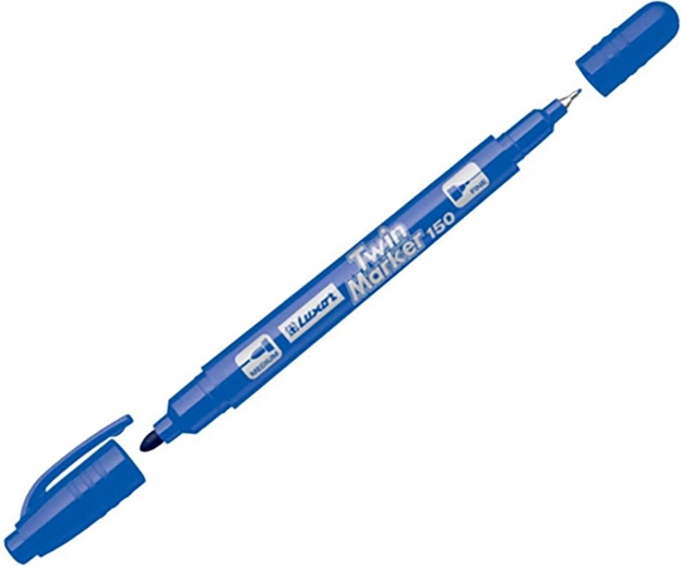 Permanentní popisovač LUXOR 3012, modrý