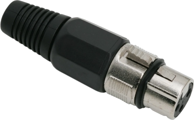 Třípólová XLR zástrčka pro mikrofonní kabel