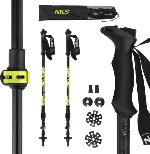 Trekové hole s automatickým nastavením NILS TK8608