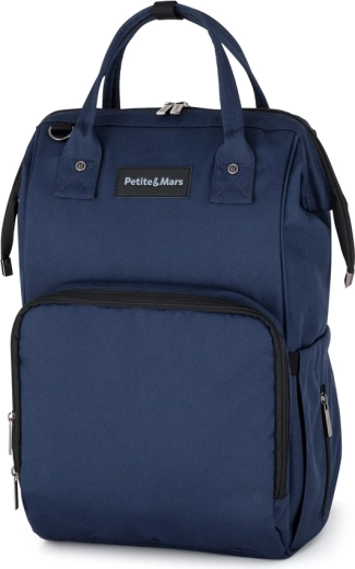 Přebalovací batoh na kočárek Petite&Mars Jackob Dark Blue