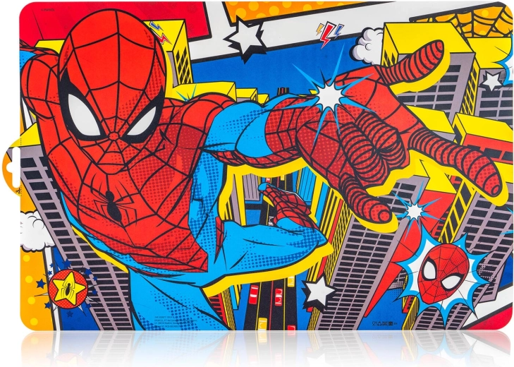 Plastové dětské prostírání Spiderman 43 × 28 cm