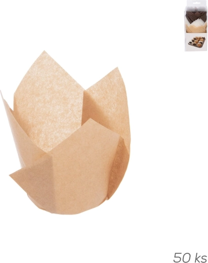 Cukrářské papírové košíčky 5 cm, mix, 50 ks