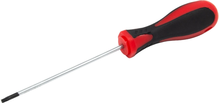 Šroubovák TORX T10 z oceli S2 s magnetickým hrotem