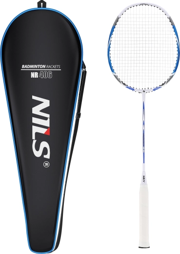 Badmintonová raketa NILS NR406 carbon pro středně pokročilé hráče