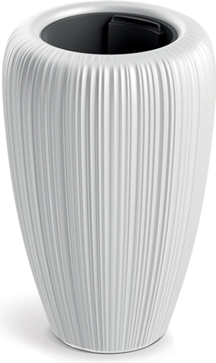 Květináč Orobo bílý 29 cm - 1 kus