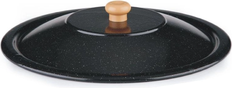 Smaltovaná poklice 38 cm pro kotlík 13 l