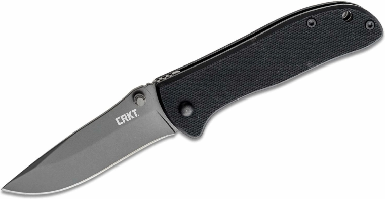 CRKT Drifter Black kapesní nůž 7,3 cm G10, šedá/černá