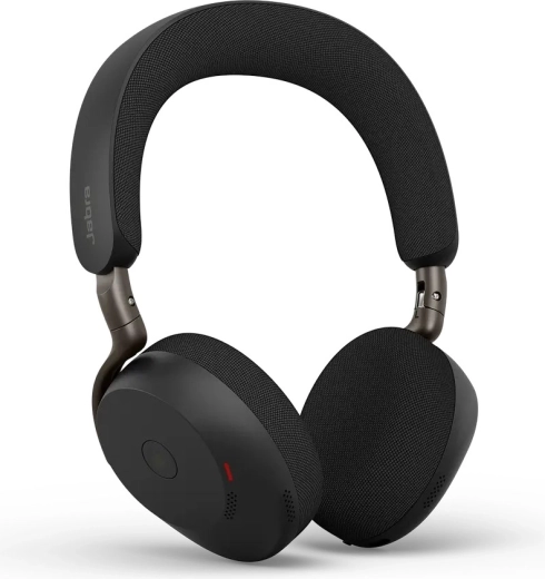 Bezdrátová sluchátka Jabra Evolve3 75 MS s adaptérem Link 390c, černá
