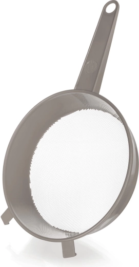 Kuchyňské sítko PRAKTIS 20 cm s rukojetí, latte