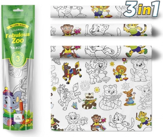 Malovací ubrusy Pexi - Senzační zoo