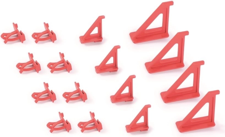 Sada držáků na nářadí BINEER HOOKS, 16 ks