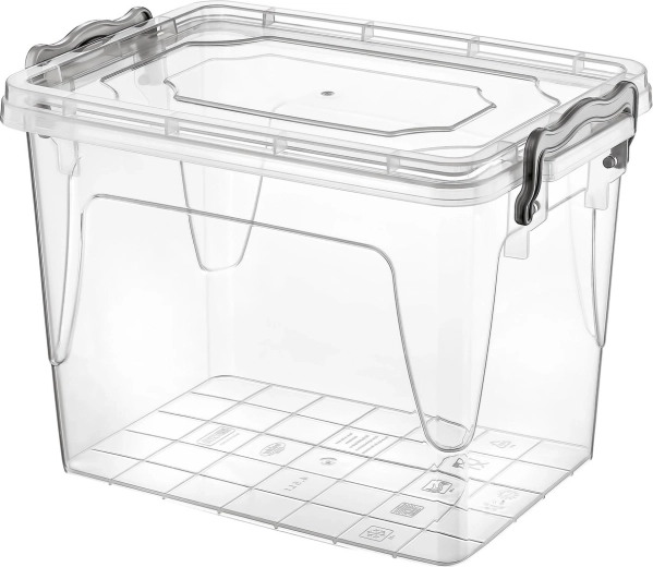 Plastový potravinový box 2,7 l s klipovým víkem