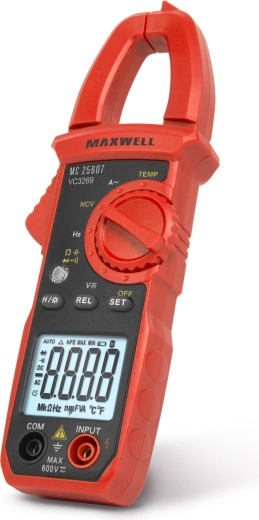Klešťový multimetr MAXWELL AC 400 A s automatickou volbou rozsahu