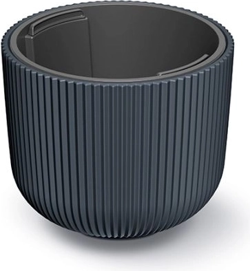 Květináč s vložkou MILLY 24 cm, antracit