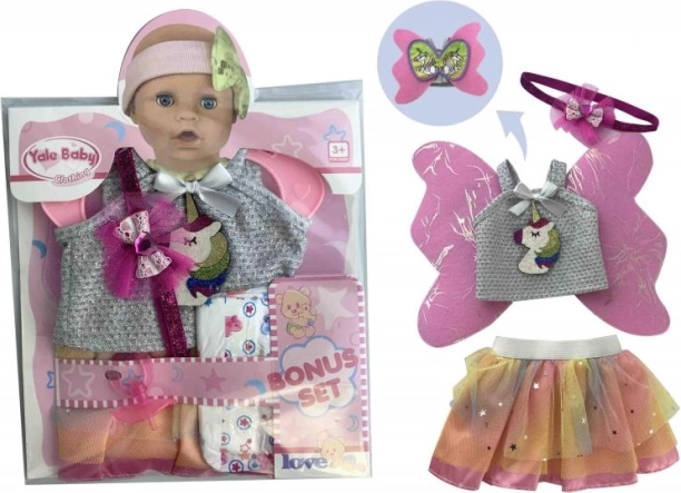 Šaty pro panenku 40-43 cm