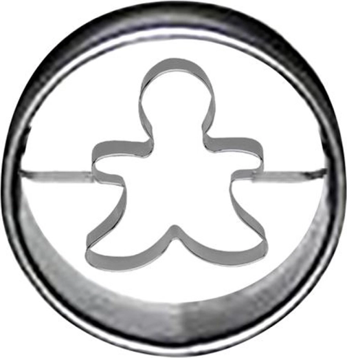 Vykrajovátko na cukroví kolečko 4 cm – perníček