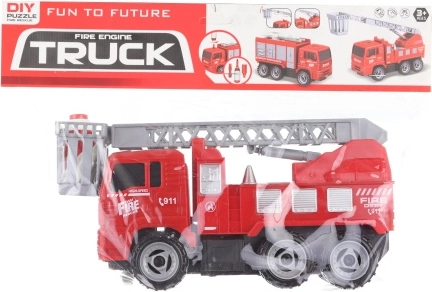Šroubovací hasičské auto pro děti