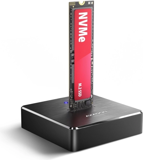Axagon dokovací stanice usb-c 3.2 gen 2 pro m.2 nvme/sata ssd 10 gbps - 1 kus