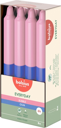 Vonná kónická svíčka Bubble Gum - 1 kus