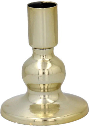 Kovový minimalistický svícen na čajové svíčky, černý 7 × 7 × 9 cm