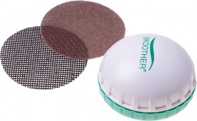 Ergonomická škrabka na paty – zelená