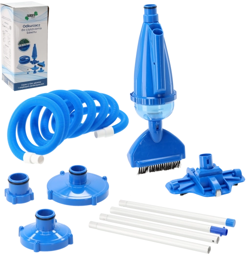 Vysavač na čištění bazénu s hliníkovou tyčí a 5m hadicí