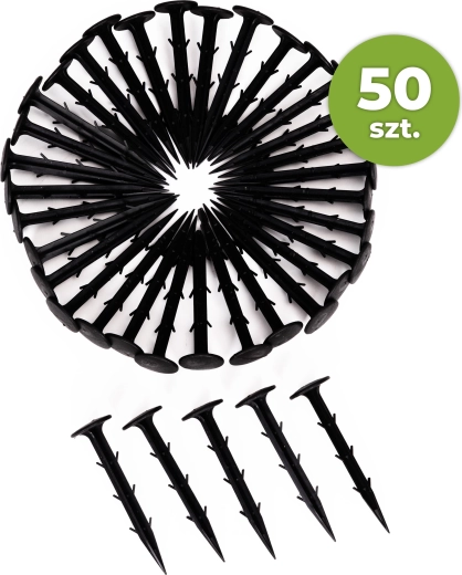 Kotvící kolíky na textilii 15 cm, 50 ks, MultiGarden