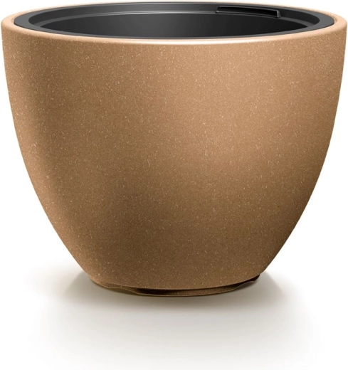 Květináč s vložkou HEOS Eco Wood, průměr 56,9 cm, barva Naturo Eco