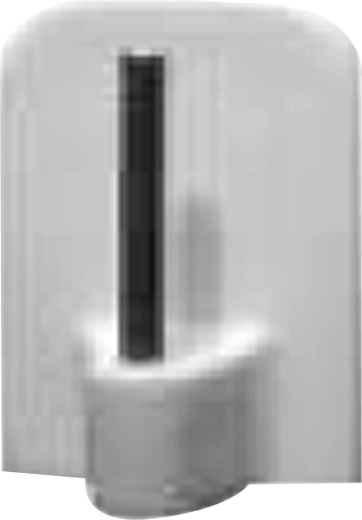 Samolepicí vitrážové háčky bílé (plast a kov, 100 ks)