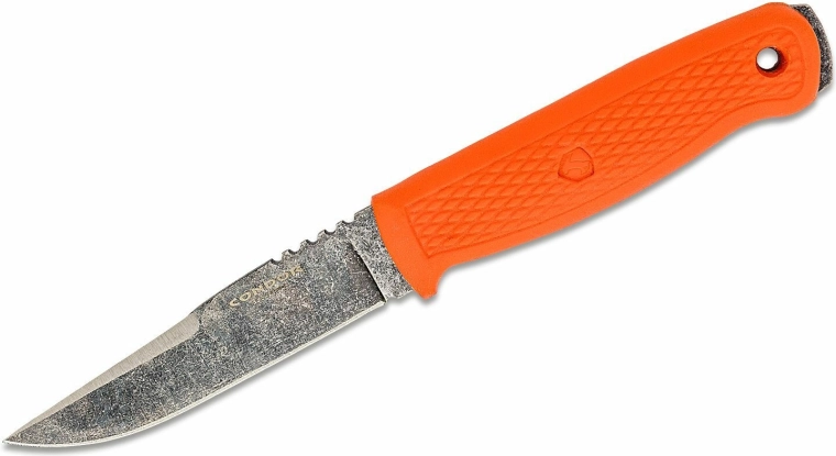 Venkovní nůž Condor Bushglider Orange s pouzdrem, 10,7 cm
