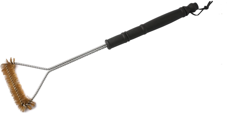 Kartáč na čištění grilu 53 cm s plastovou rukojetí