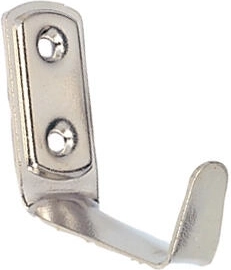 Věšák střední nikl 41 × 48 mm, balení 20 ks