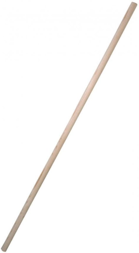 Dřevěná násada na železné hrábě 160 cm, průměr 28 mm