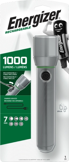 Energizer Vision HD Metal Rechargeable – nabíjecí ruční svítilna