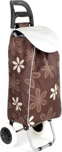 Banquet nákupní taška na kolečkách Carrie 95 × 36 cm, hnědá
