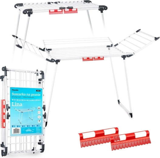 Skládací stojanová sušák na prádlo MASSIDO Lina 22 m