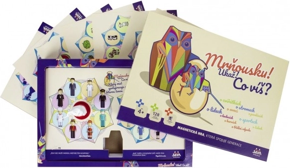 Obrázková vědomostní hra pro děti Mrňousku! Ukaž! Co víš?