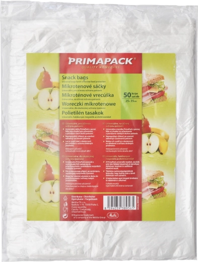 Sáčky svačinové 25 × 35 cm (50 ks) Primapack