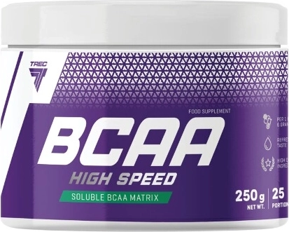 Trec BCAA High Speed 250 g – instantní BCAA s příchutí kaktusu