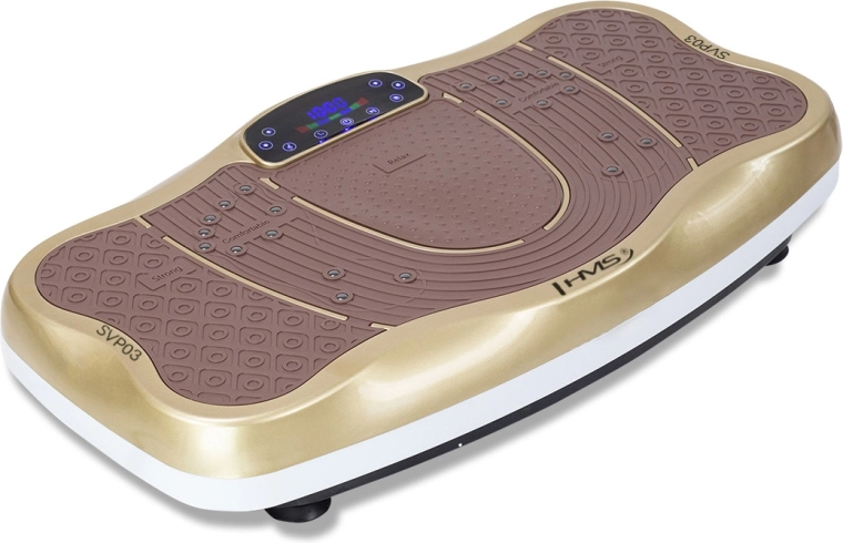 Vibrační plošina HMS SVP03 zlatá