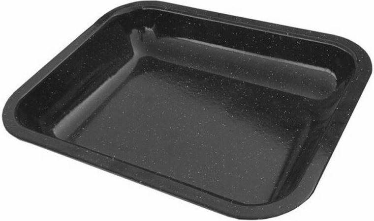 Smaltovaný plech na pečení 29 × 23 × 4,5 cm