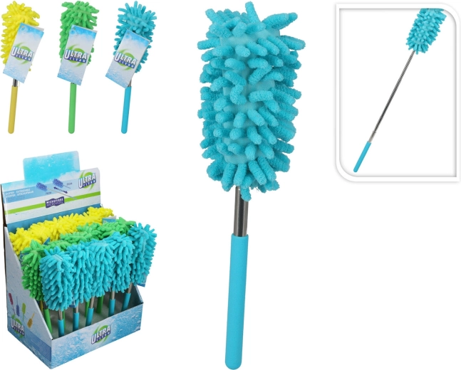 Teleskopická prachovka ze žinylky 25–76 cm, mix barev