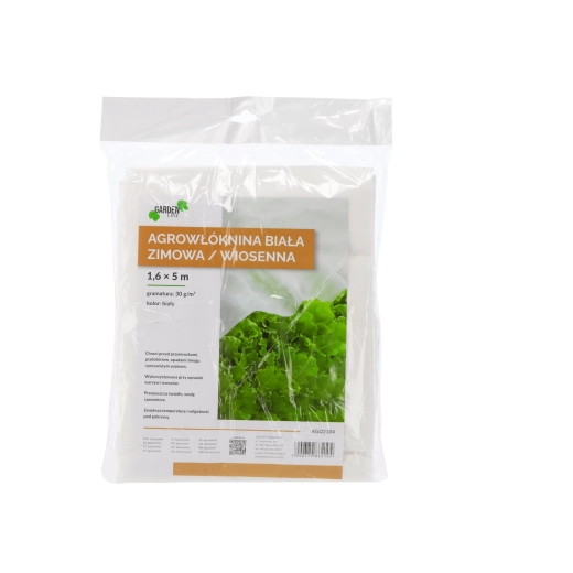 Zimní a jarní agrotextilie bílá 30 g/m² 1,6 × 5 m