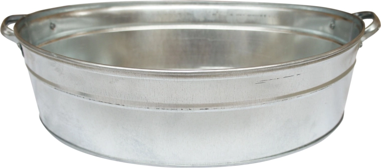 Pozinkovaná oválná nádoba 27 l