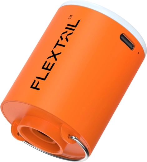 Flextail Tiny Pump X přenosná bezdrátová pumpa s lampou (oranžová)