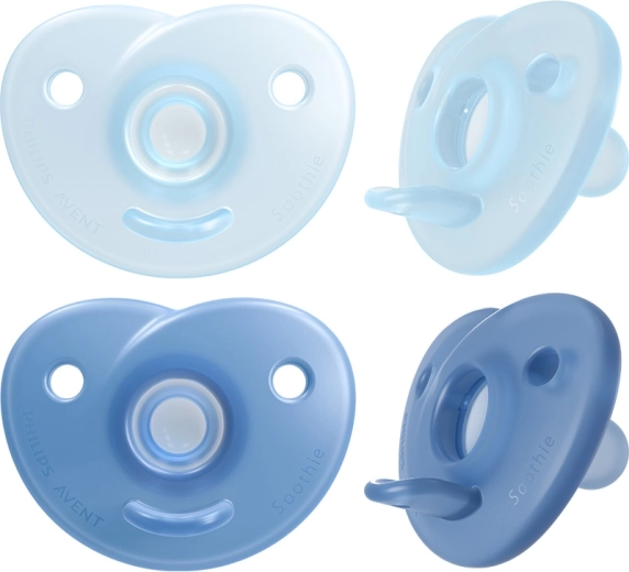 Philips Avent Soothie šidítko 0–6 m, chlapec, 2 ks